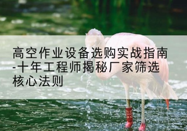 石屏剪叉式升降机厂家-高空作业设备选购实战指南-十年工程师揭秘厂家筛选核心法则